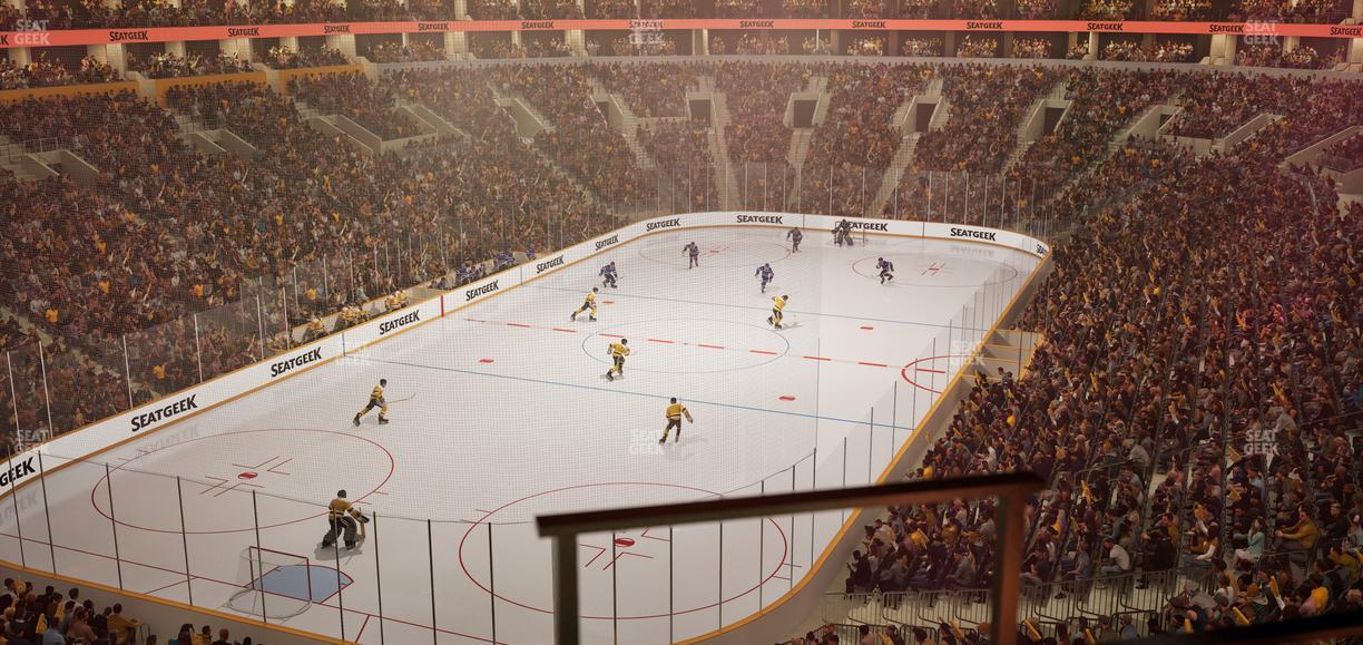 TD Garden - Section Garden View Seat View