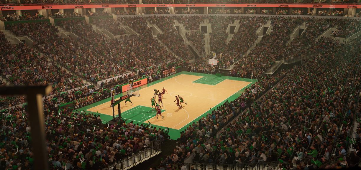 TD Garden - Section Garden View Seat View