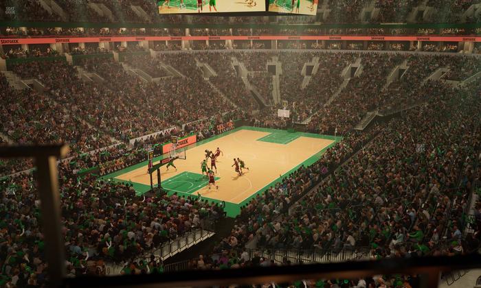 TD Garden - Section Garden View Seat View