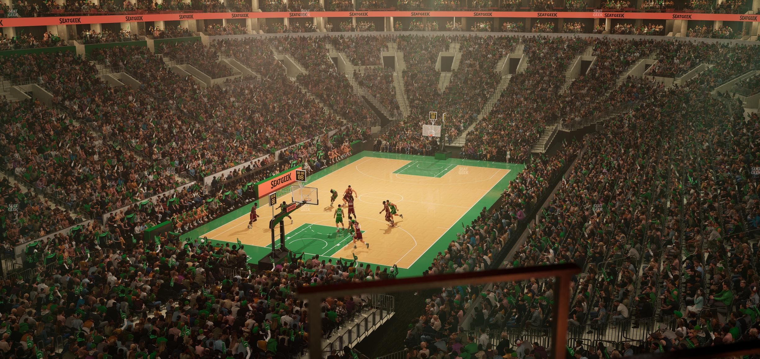 TD Garden - Section Garden View Seat View