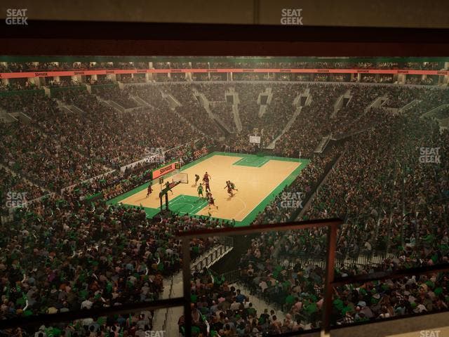 TD Garden - Section Garden View Seat View
