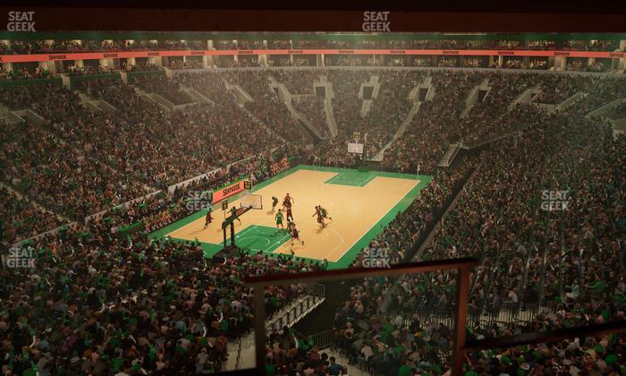 TD Garden - Section Garden View Seat View