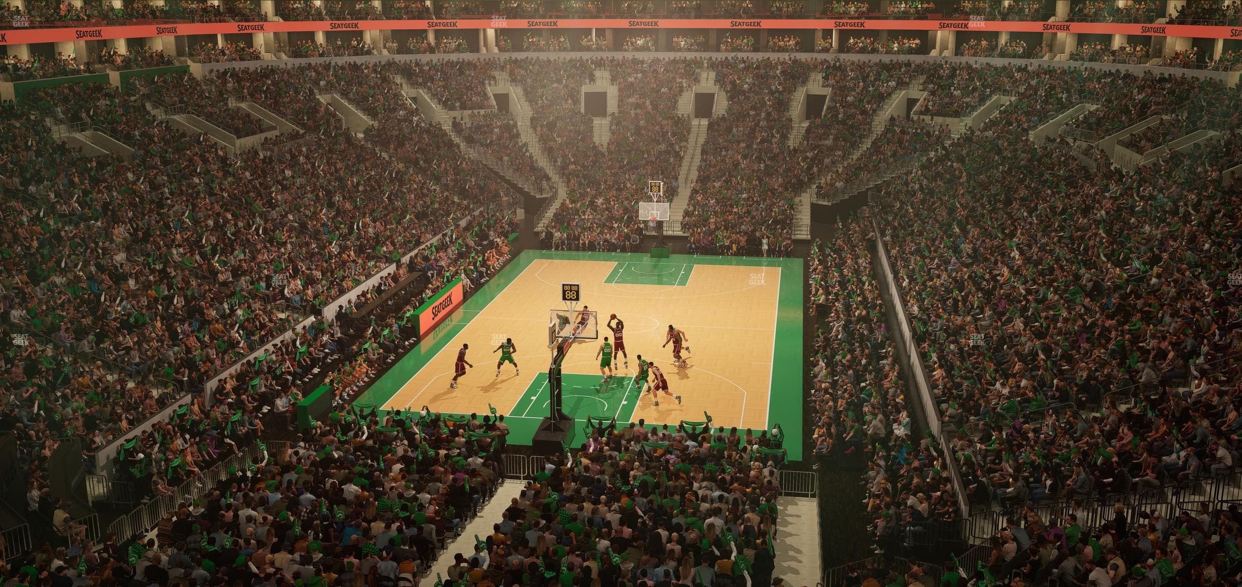 TD Garden - Section Loft 01 Seat View