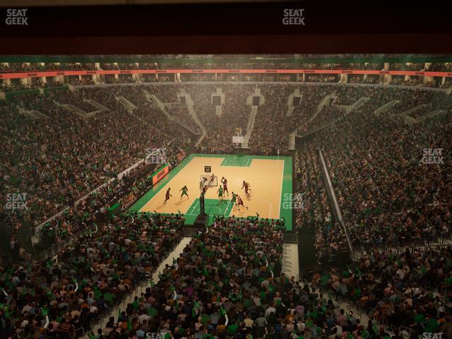 TD Garden - Section Loft 01 Seat View TD Garden - Section Loft 01 Seat View