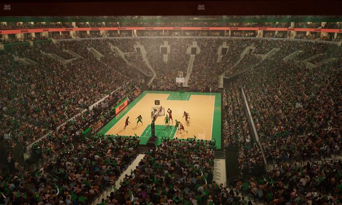 TD Garden - Section Loft 01 Seat View