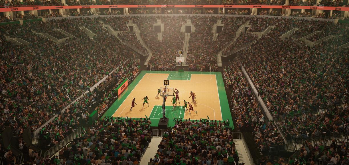 TD Garden - Section Loft 02 Seat View