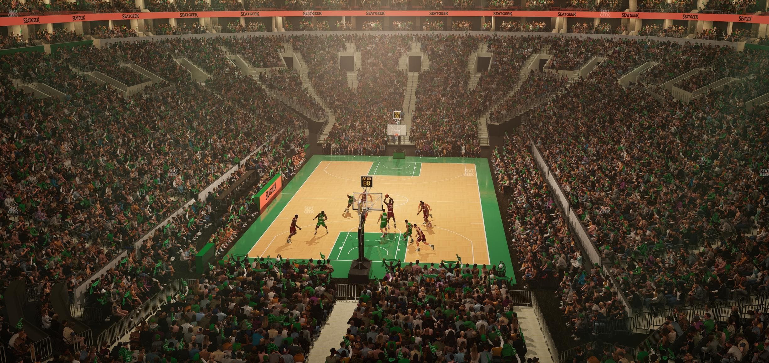 TD Garden - Section Loft 02 Seat View