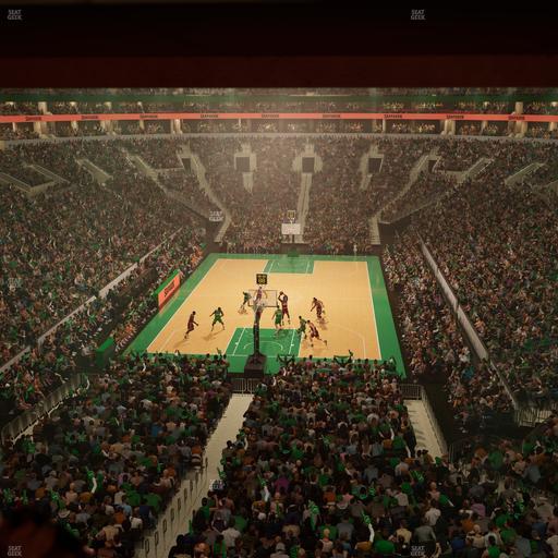 TD Garden - Section Loft 02 Seat View