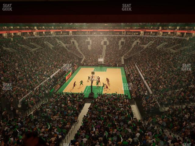 TD Garden - Section Loft 02 Seat View TD Garden - Section Loft 02 Seat View