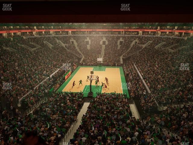 TD Garden - Section Loft 02 Seat View