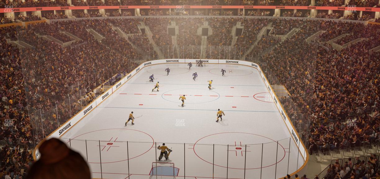 TD Garden - Section Loft 02 Seat View