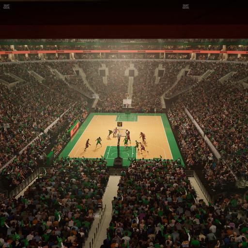 TD Garden - Section Loft 03 Seat View