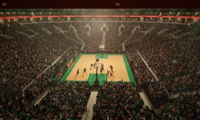 TD Garden - Section Loft 03 Seat View