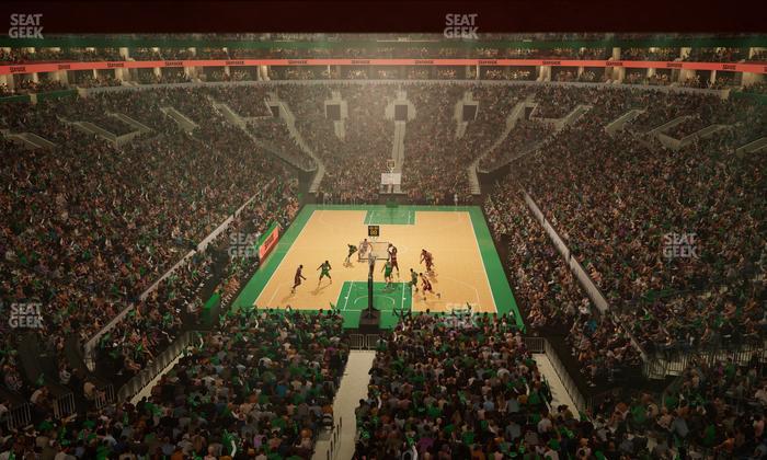 TD Garden - Section Loft 03 Seat View