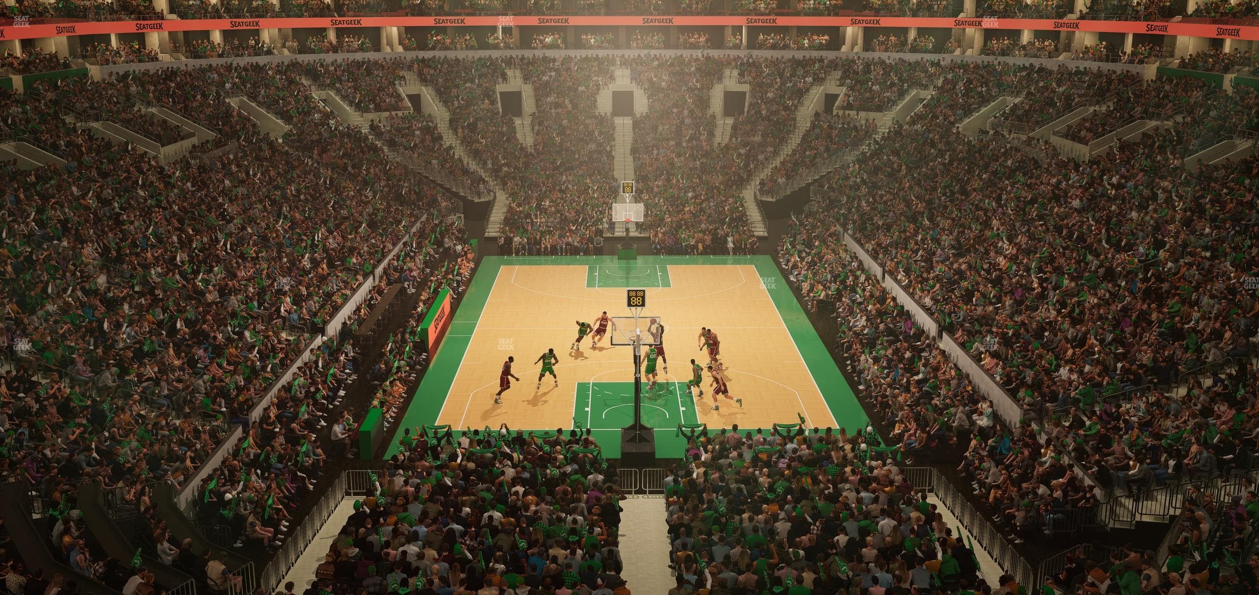 TD Garden - Section Loft 04 Seat View