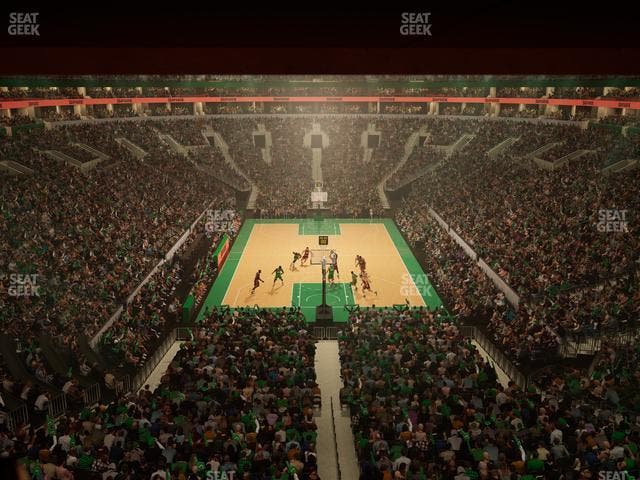 TD Garden - Section Loft 04 Seat View