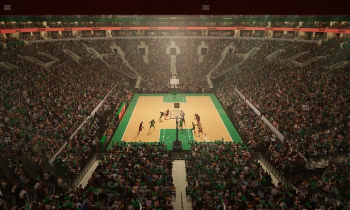 TD Garden - Section Loft 04 Seat View