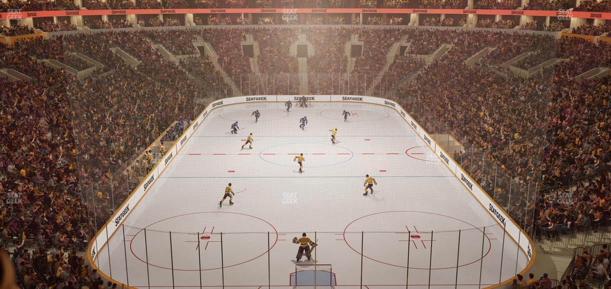 TD Garden - Section Loft 04 Seat View