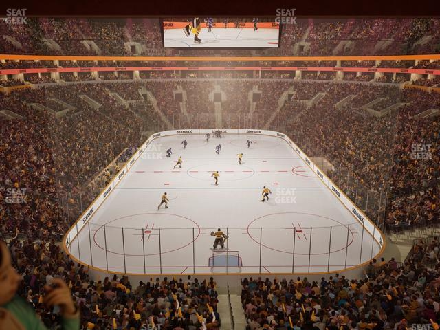 TD Garden - Section Loft 04 Seat View