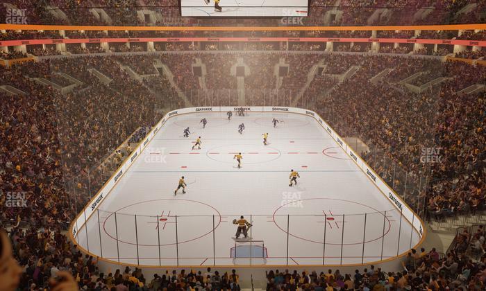 TD Garden - Section Loft 04 Seat View