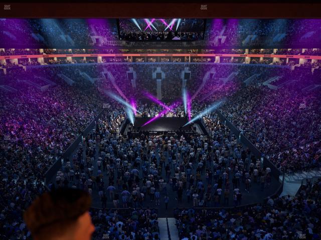 TD Garden - Section Loft 04 Seat View