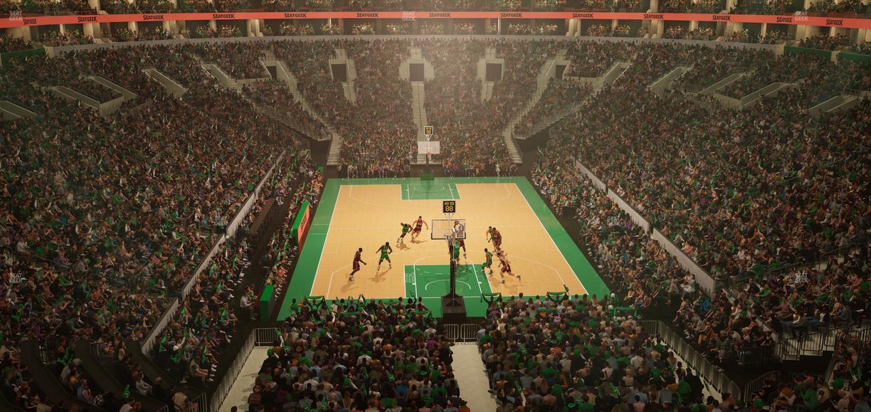 TD Garden - Section Loft 05 Seat View