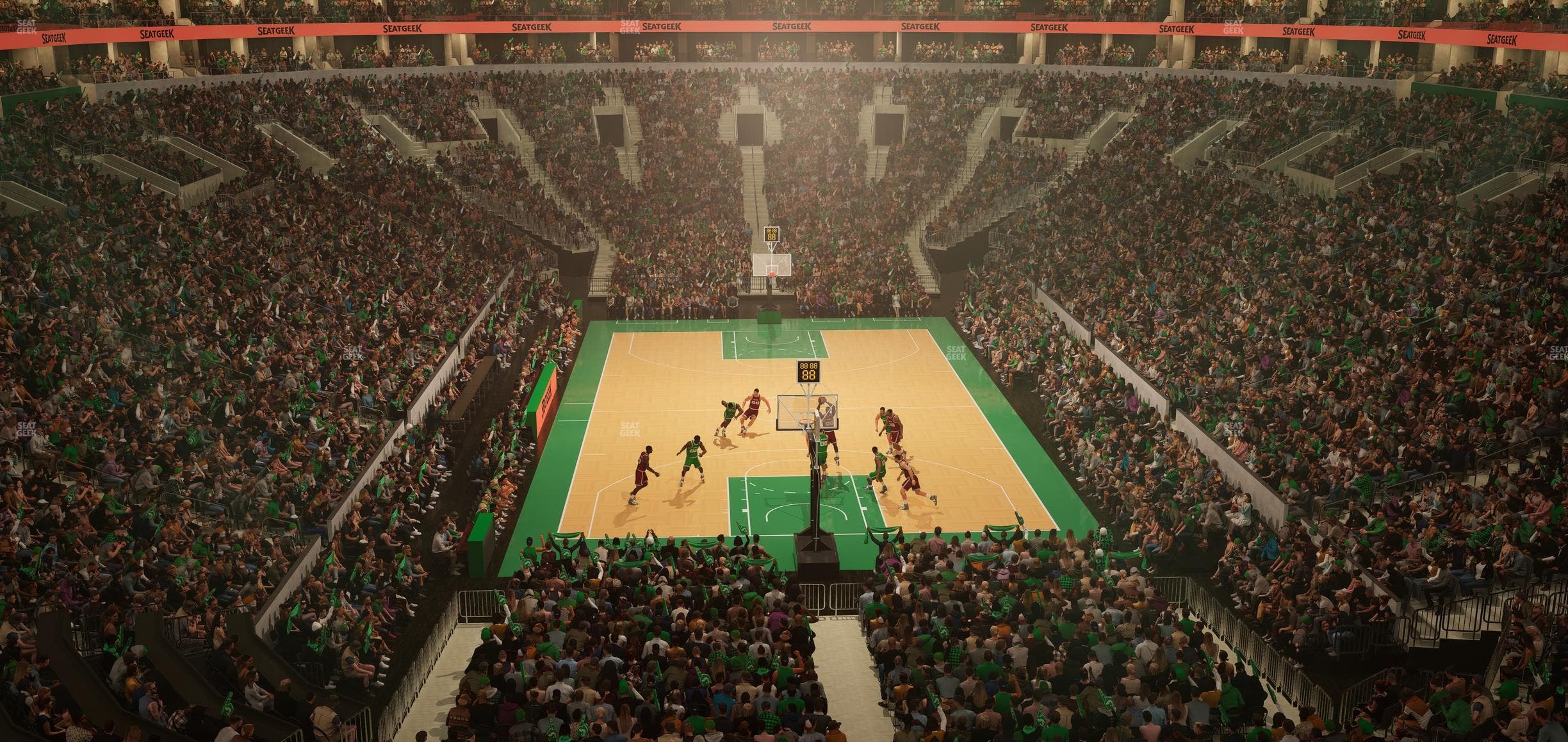 TD Garden - Section Loft 05 Seat View