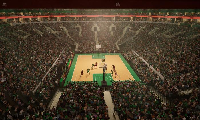 TD Garden - Section Loft 05 Seat View