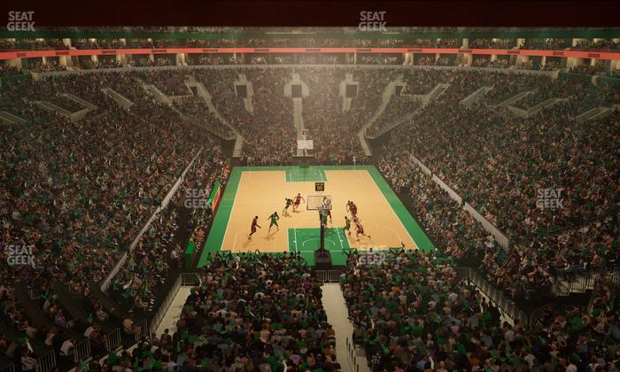 TD Garden - Section Loft 05 Seat View