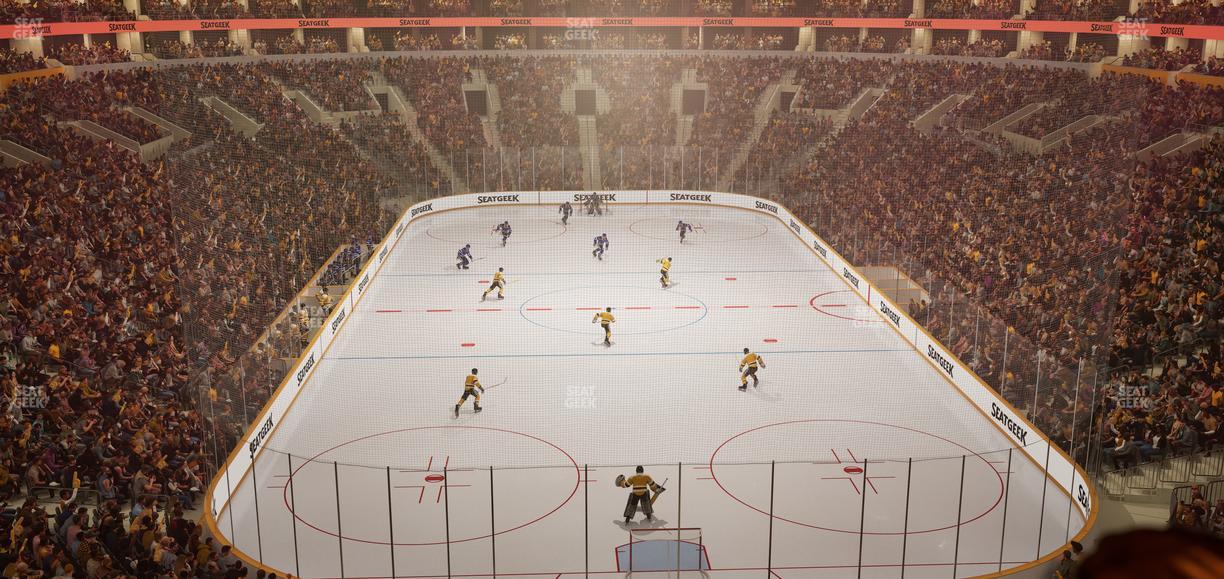 TD Garden - Section Loft 05 Seat View