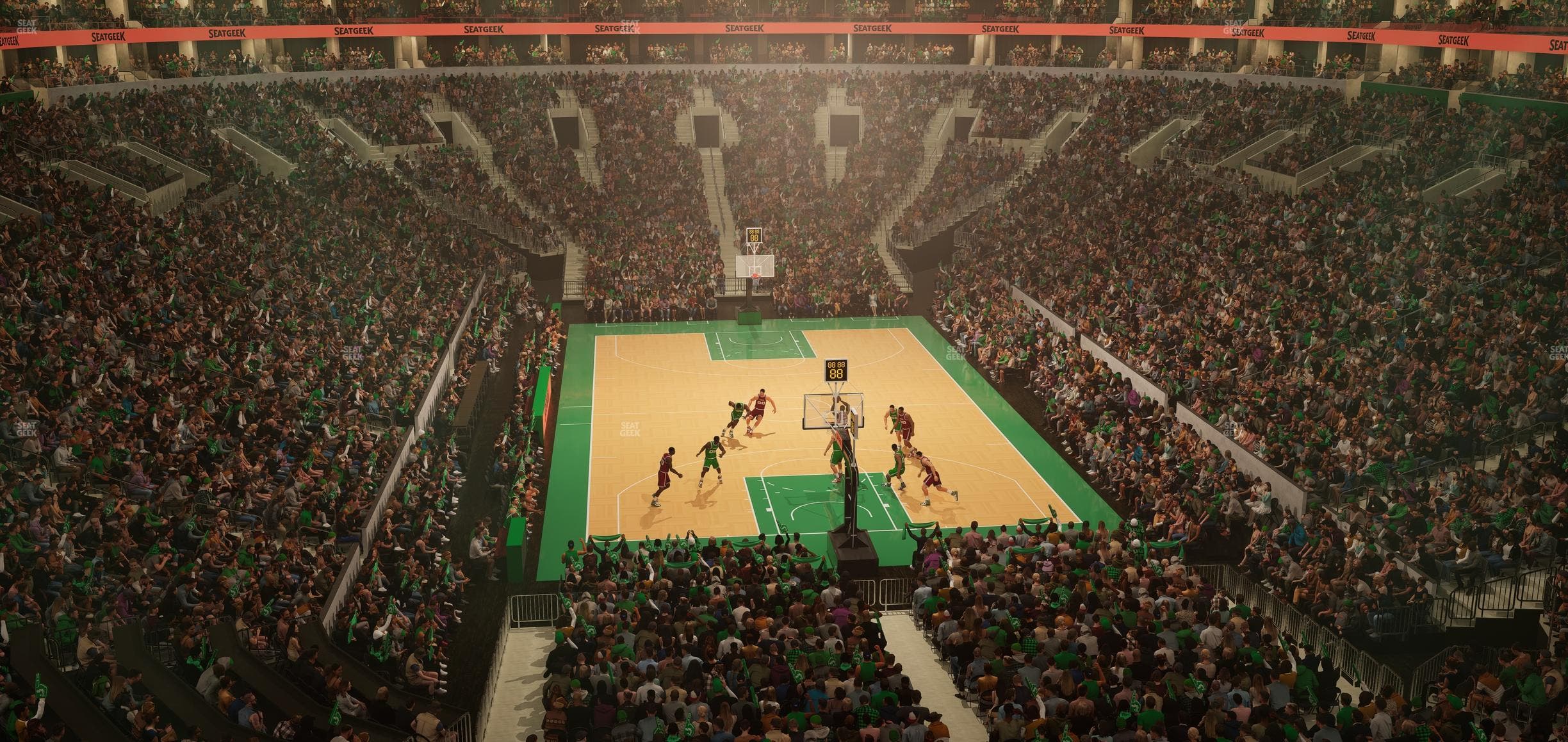 TD Garden - Section Loft 06 Seat View