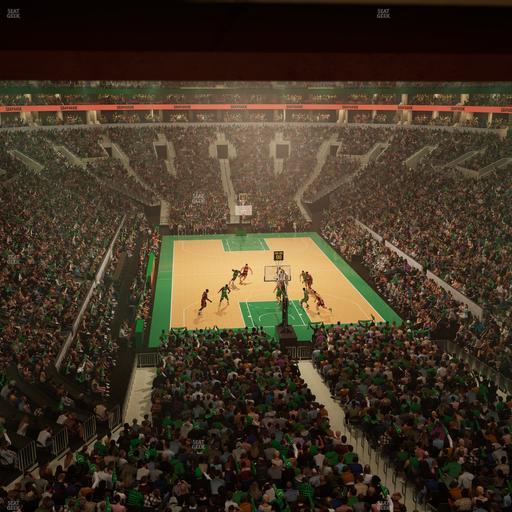 TD Garden - Section Loft 06 Seat View