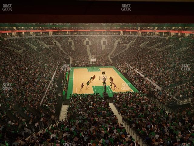 TD Garden - Section Loft 06 Seat View
