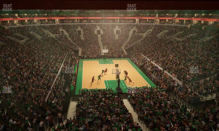 TD Garden - Section Loft 06 Seat View