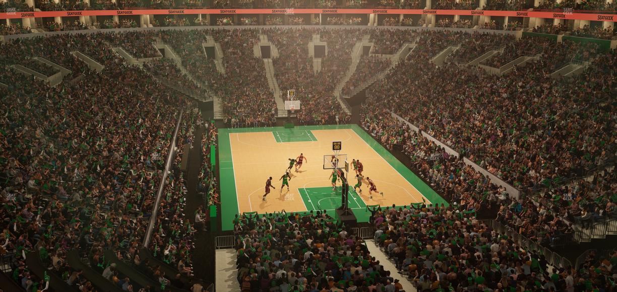 TD Garden - Section Loft 07 Seat View