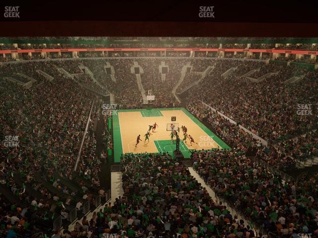 TD Garden - Section Loft 07 Seat View