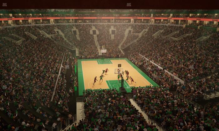 TD Garden - Section Loft 07 Seat View