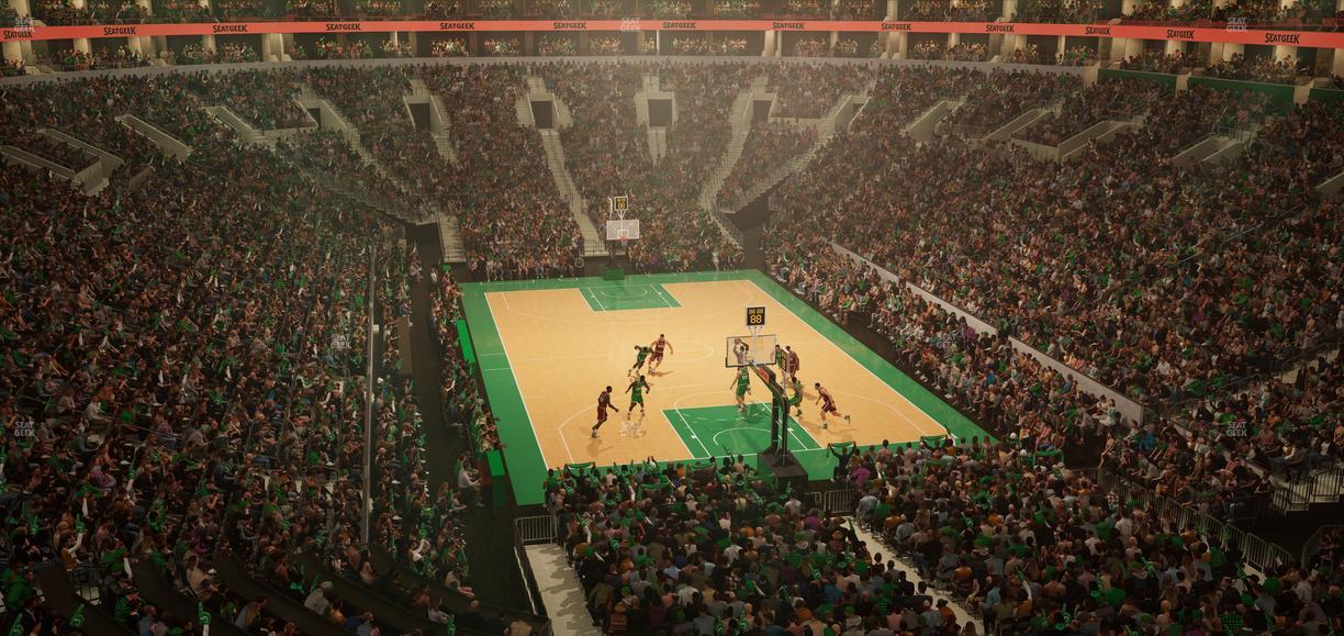 TD Garden - Section Loft 08 Seat View