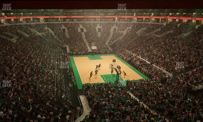 TD Garden - Section Loft 08 Seat View