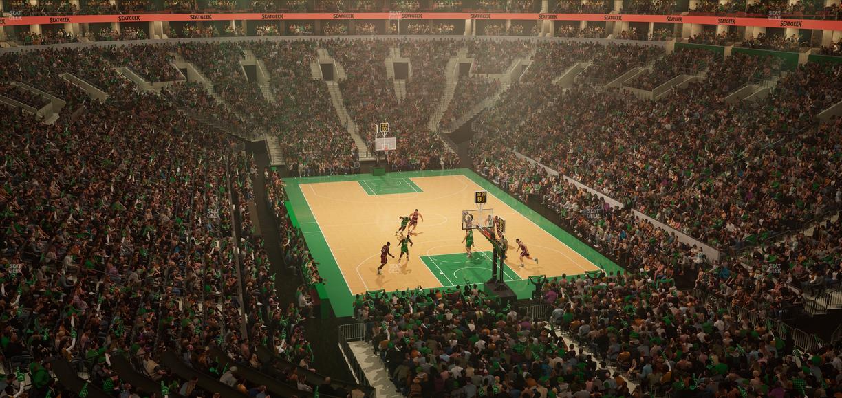 TD Garden - Section Loft 09 Seat View