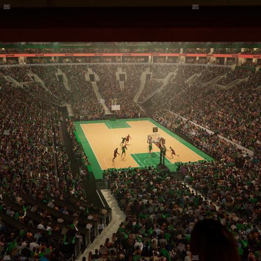 TD Garden - Section Loft 09 Seat View