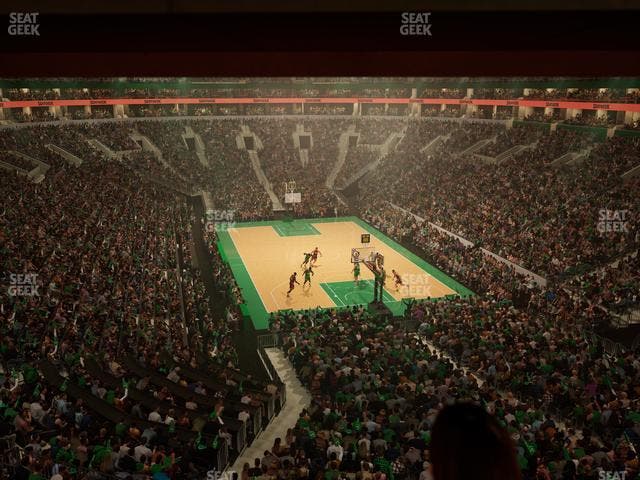 TD Garden - Section Loft 09 Seat View