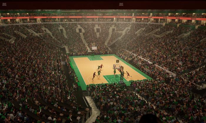 TD Garden - Section Loft 09 Seat View