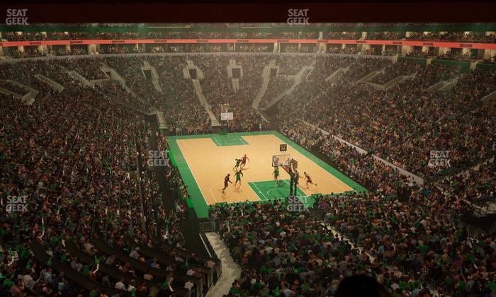 TD Garden - Section Loft 09 Seat View