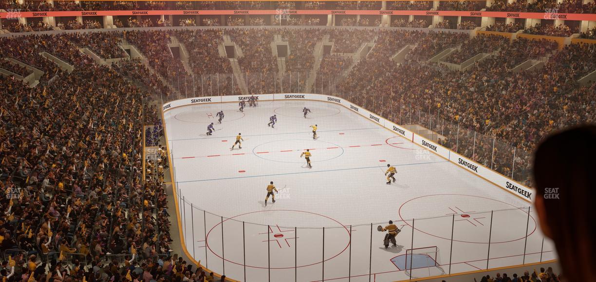 TD Garden - Section Loft 09 Seat View