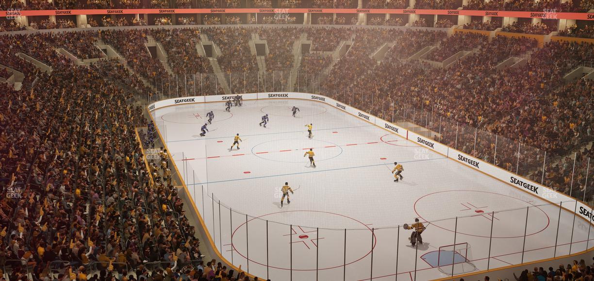 TD Garden - Section Loft 10 Seat View