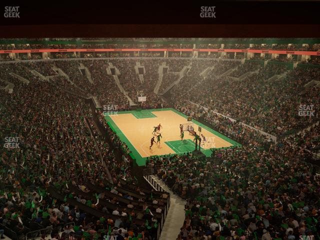 TD Garden - Section Loft 10 Seat View