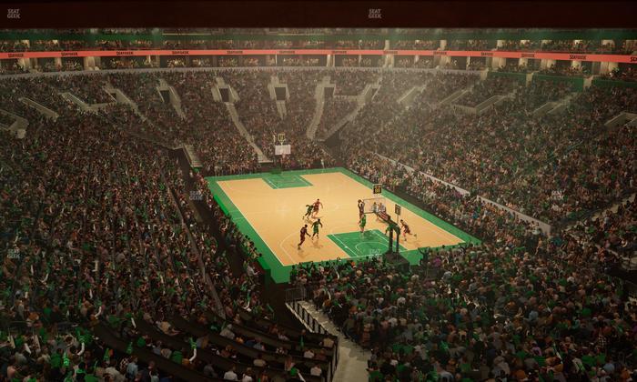 TD Garden - Section Loft 10 Seat View