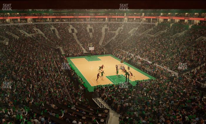 TD Garden - Section Loft 10 Seat View