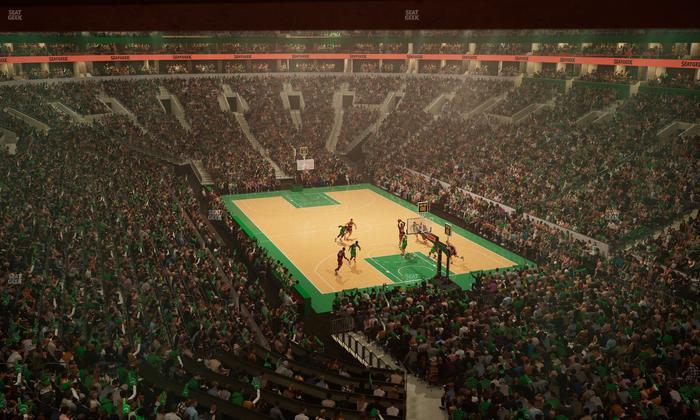 TD Garden - Section Loft 11 Seat View